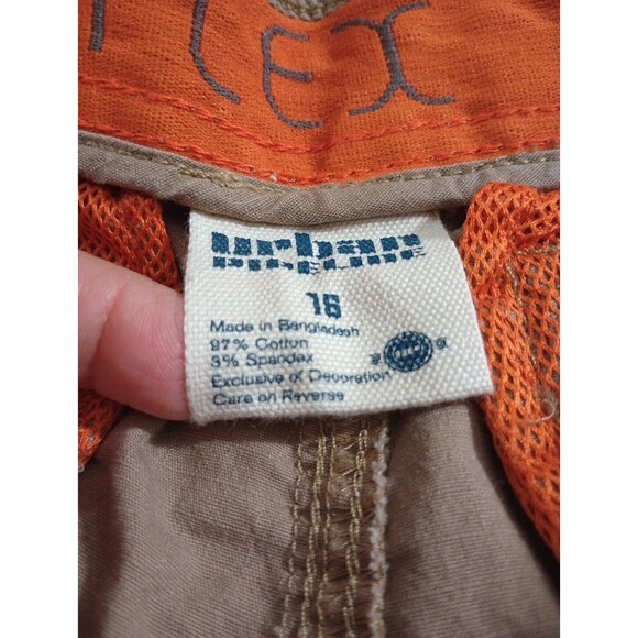 Urban Pipeline Max Flex Boys  Size 16 Bermuda Shorts Tan Beige Light brown - Picture 7 of 11